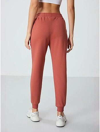 Pantalon de jogging femme en mélange de coton tommy