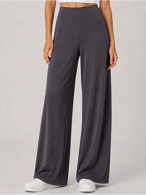 Pantalon de jogging femme en mélange de viscose tommy - Kiabi Pantalon de jogging femme en mélange de viscose tommy - Kiabi