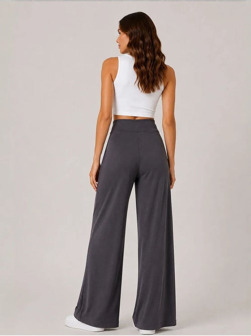 Pantalon de jogging femme en mélange de viscose tommy - Kiabi Pantalon de jogging femme en mélange de viscose tommy - Kiabi