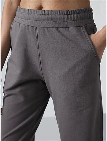 Pantalon de jogging femme en molleton, jambe droite tommy