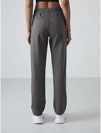 Pantalon de jogging femme en molleton, jambe droite tommy