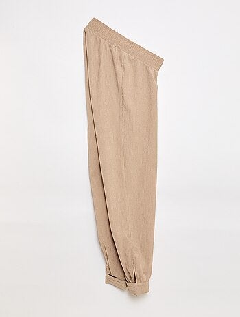 Pantalon jogging adaptatif femme en maille légère