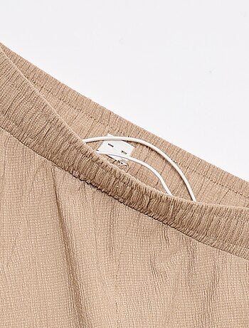 Pantalon jogging adaptatif femme en maille légère