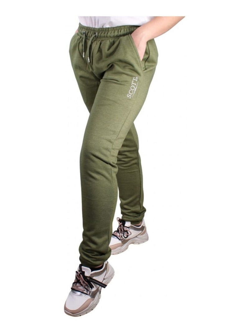 Pantalon de jogging femme Scott Kaki - Kiabi