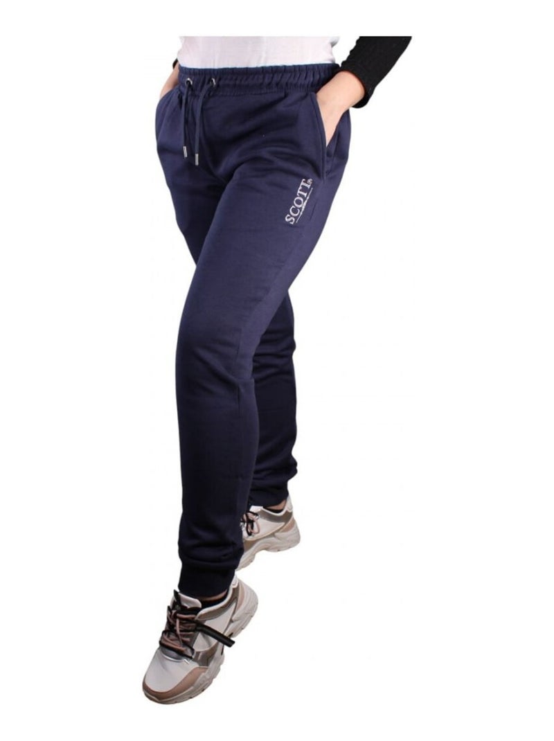 Pantalon de jogging femme Scott Noir Noir - Kiabi