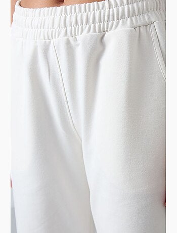 Pantalon de jogging femme taille haute coupe décontractée tommy