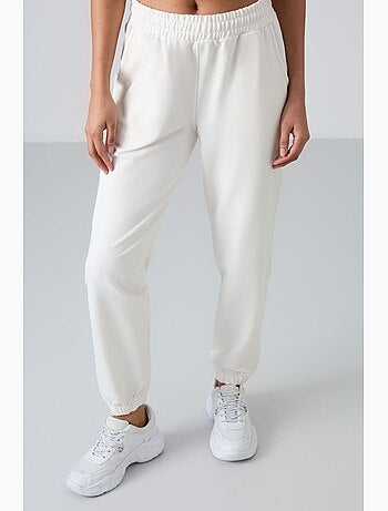 Pantalon de jogging femme taille haute coupe décontractée tommy