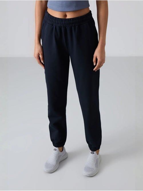 Pantalon de jogging femme taille haute coupe décontractée tommy - Kiabi Pantalon de jogging femme taille haute coupe décontractée tommy - Kiabi