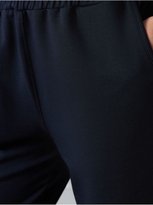 Pantalon de jogging femme taille haute coupe décontractée tommy - Kiabi Pantalon de jogging femme taille haute coupe décontractée tommy - Kiabi
