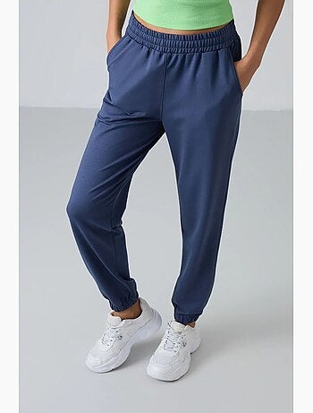Pantalon de jogging femme taille haute coupe décontractée tommy