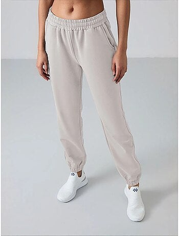 Pantalon de jogging femme taille haute coupe décontractée tommy