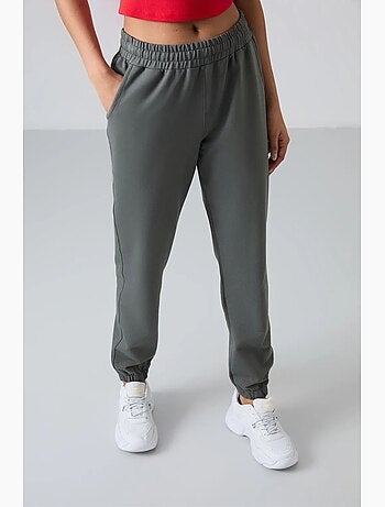 Pantalon de jogging femme taille haute coupe décontractée tommy