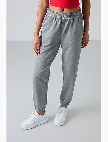 Pantalon de jogging femme taille haute coupe décontractée tommy