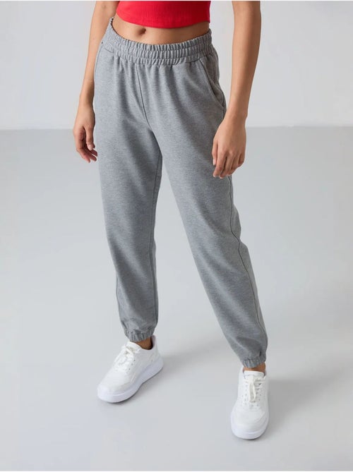 Pantalon de jogging femme taille haute coupe décontractée tommy - Kiabi Pantalon de jogging femme taille haute coupe décontractée tommy - Kiabi