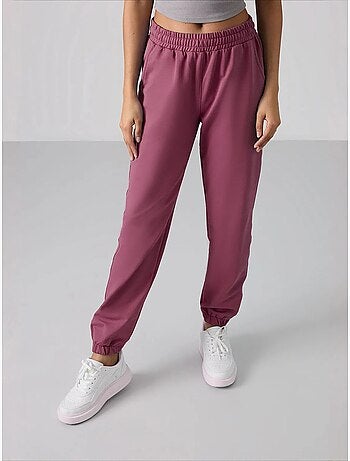 Pantalon de jogging femme taille haute coupe décontractée tommy