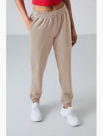 Pantalon de jogging femme taille haute coupe décontractée tommy