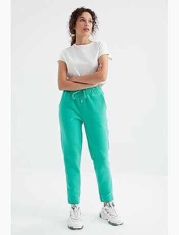 Pantalon de jogging femme taille haute tommy
