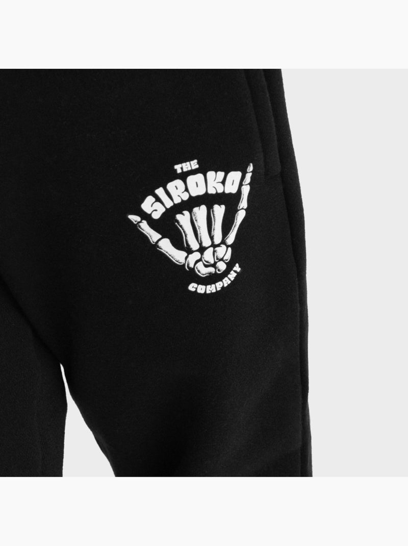 Pantalon de jogging fille lifestyle enfants rockstar-g Noir - Kiabi