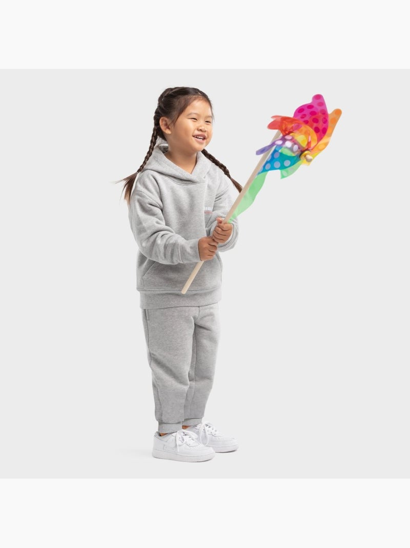Pantalon de jogging fille lifestyle enfants snug-g Blanc Gris - Kiabi