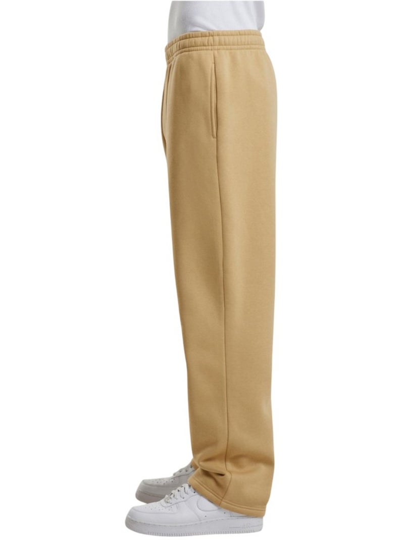 Pantalon de jogging fluffy - build your brand Beige - Kiabi