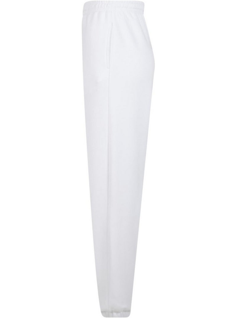 Pantalon de jogging fluffy - build your brand Blanc - Kiabi