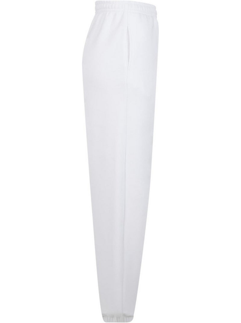 Pantalon de jogging fluffy - build your brand Blanc - Kiabi