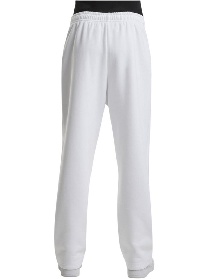 Pantalon de jogging fluffy - build your brand Blanc - Kiabi