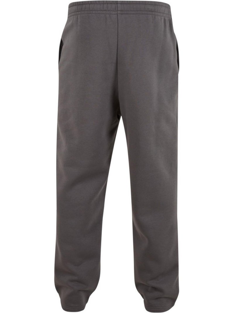 Pantalon de jogging fluffy - build your brand Gris Gris anthracite - Kiabi
