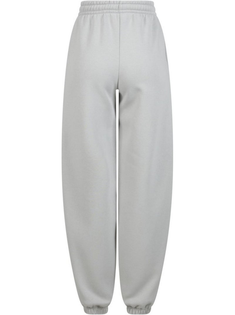 Pantalon de jogging fluffy - build your brand Gris moyen - Kiabi