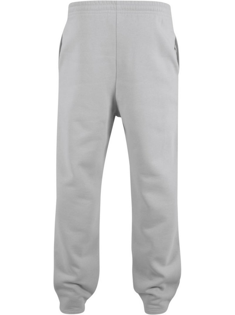 Pantalon de jogging fluffy - build your brand Gris moyen - Kiabi