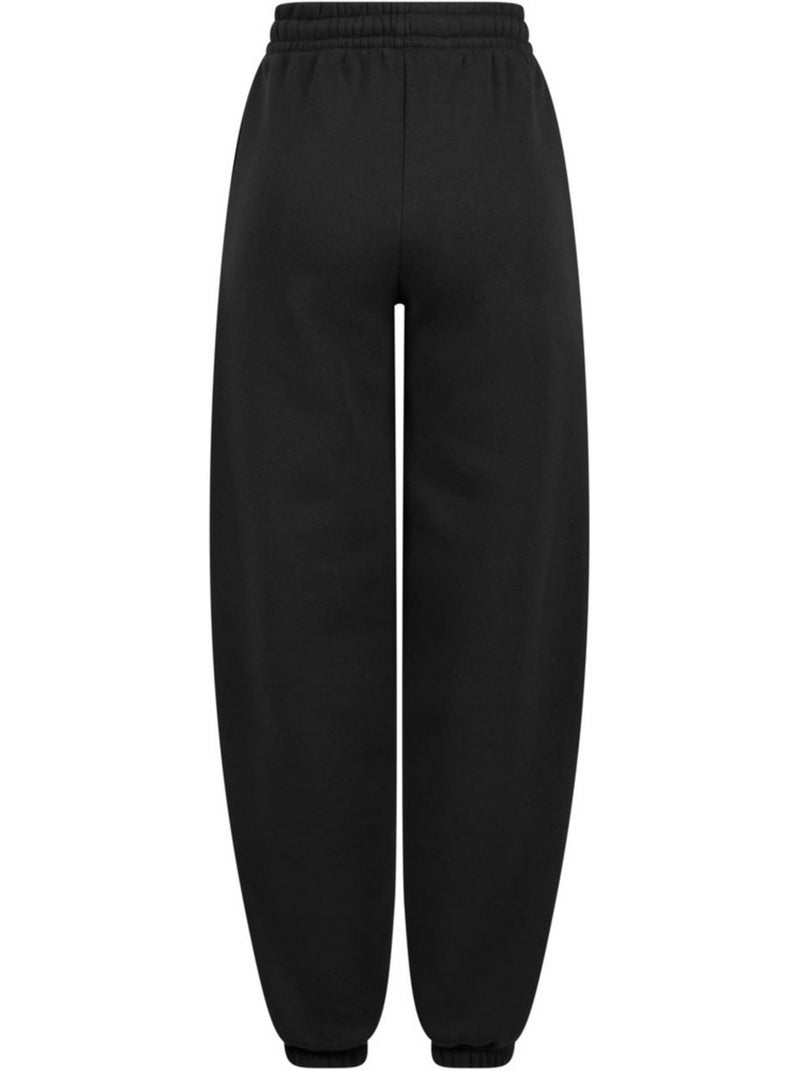 Pantalon de jogging fluffy - build your brand Noir - Kiabi