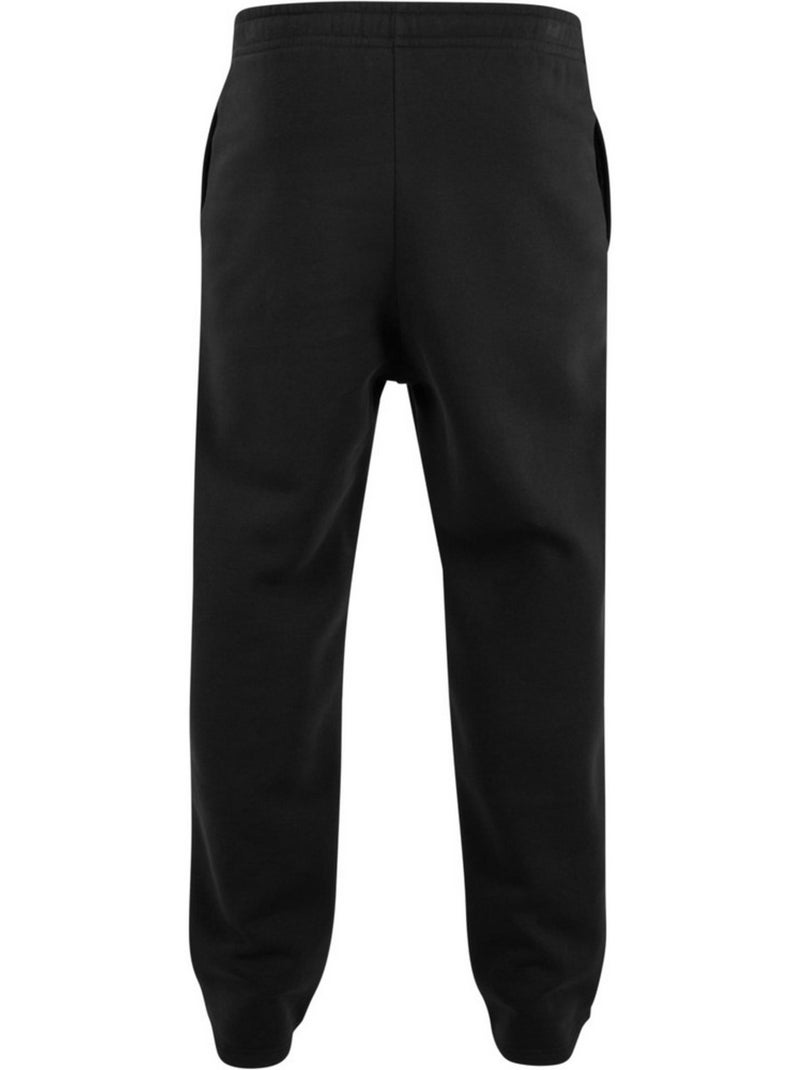 Pantalon de jogging fluffy - build your brand Noir - Kiabi