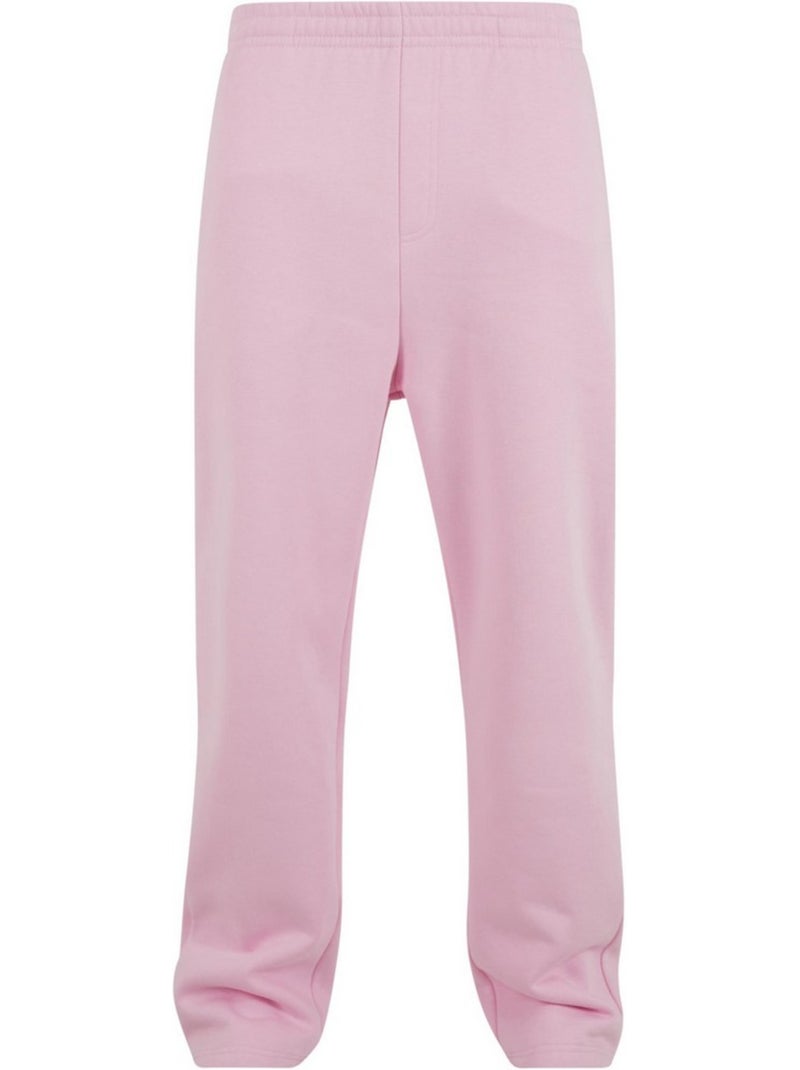 Pantalon de jogging fluffy - build your brand Rose clair - Kiabi