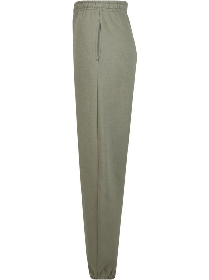 Pantalon de jogging fluffy - build your brand Vert olive - Kiabi