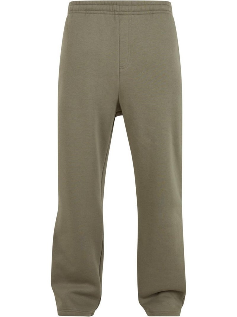 Pantalon de jogging fluffy - build your brand Vert olive - Kiabi