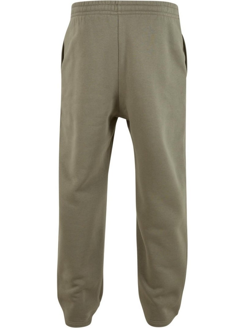 Pantalon de jogging fluffy - build your brand Vert olive - Kiabi