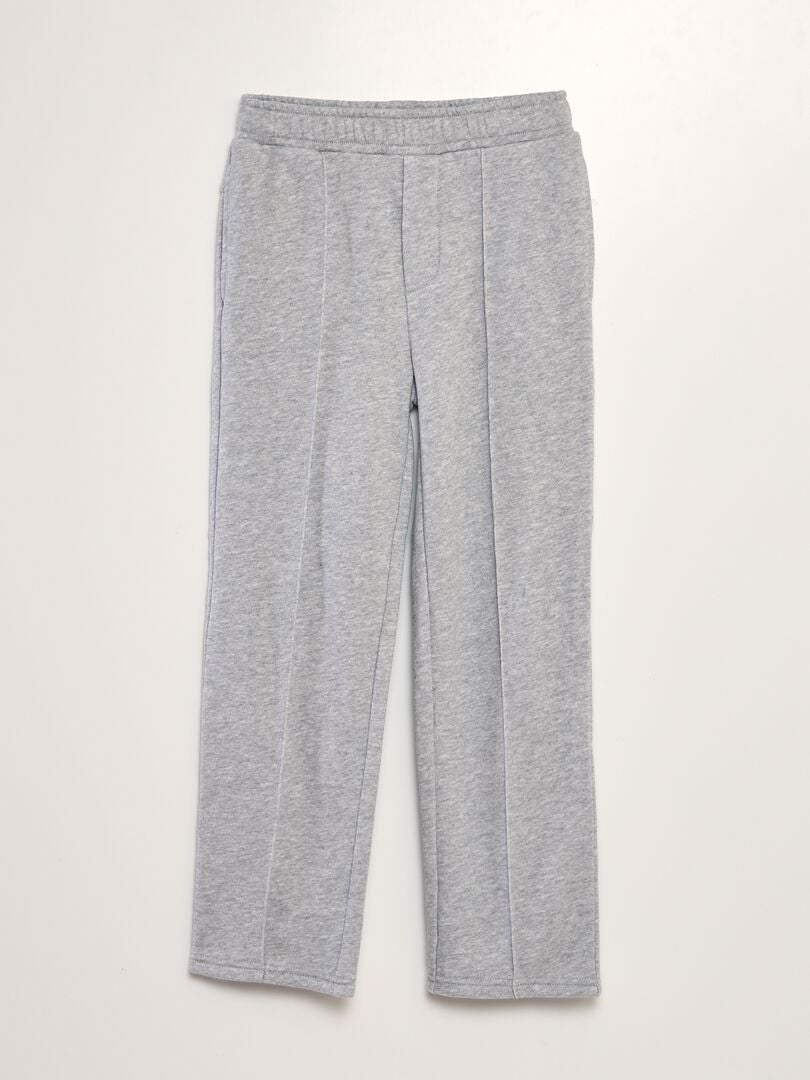 Pantalon de jogging french terry Gris - Kiabi