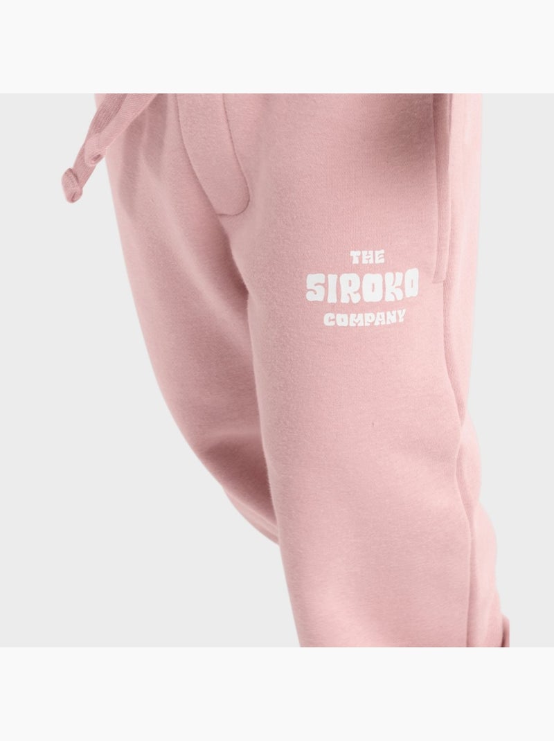 Pantalon de jogging garçon lifestyle enfants link Rose - Kiabi