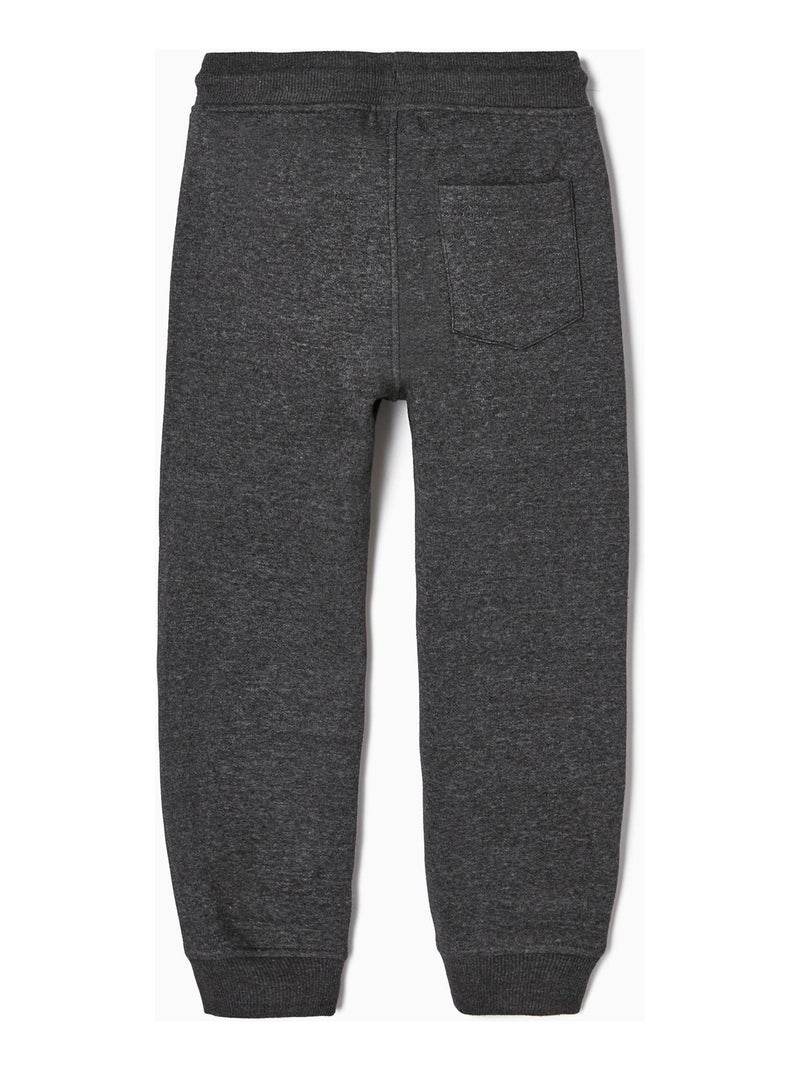 Pantalon de Jogging Garçon 'Slim Fit'   LE CHALET Gris foncé - Kiabi