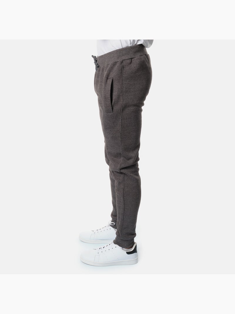 Pantalon de jogging gris anthracite - Kiabi