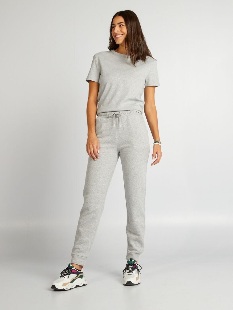 Pantalon de jogging Gris - Kiabi