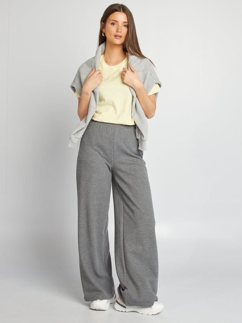 Pantalon de jogging GRIS - Kiabi