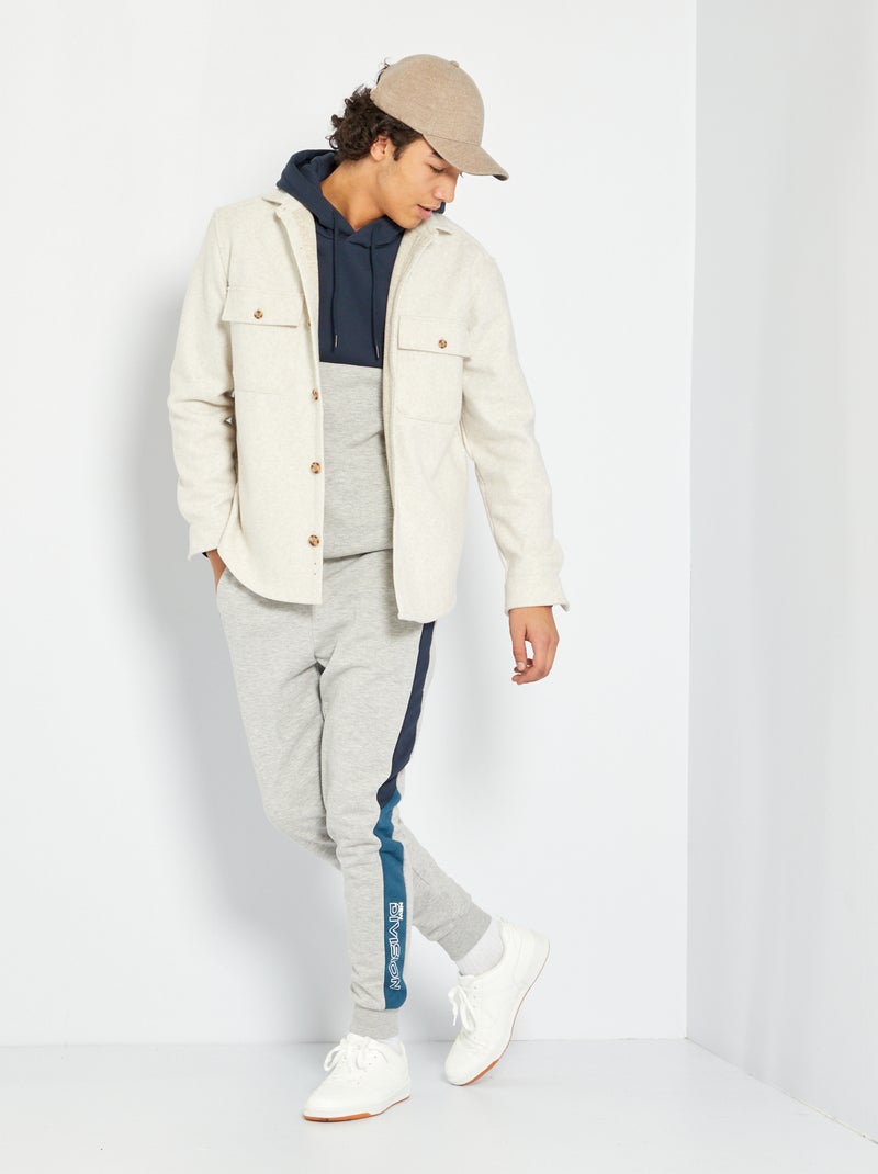 Pantalon de jogging gris - Kiabi