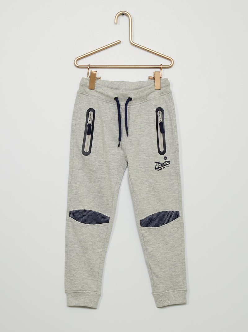 Pantalon de jogging gris - Kiabi