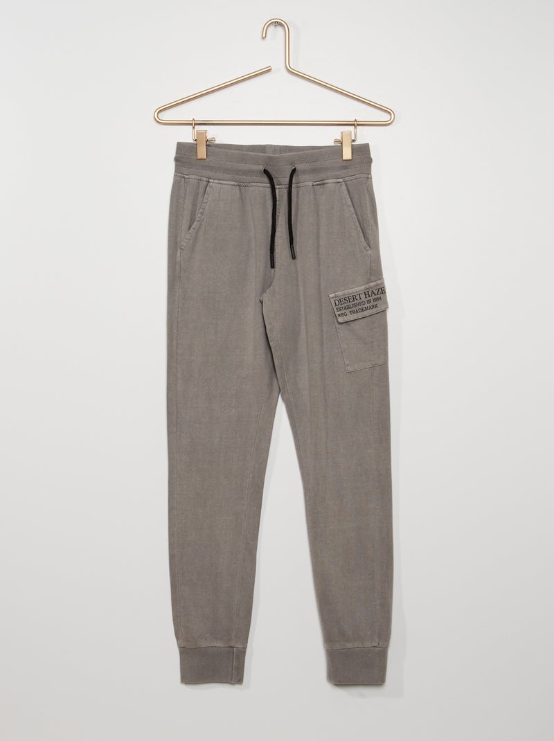 Pantalon de jogging gris - Kiabi