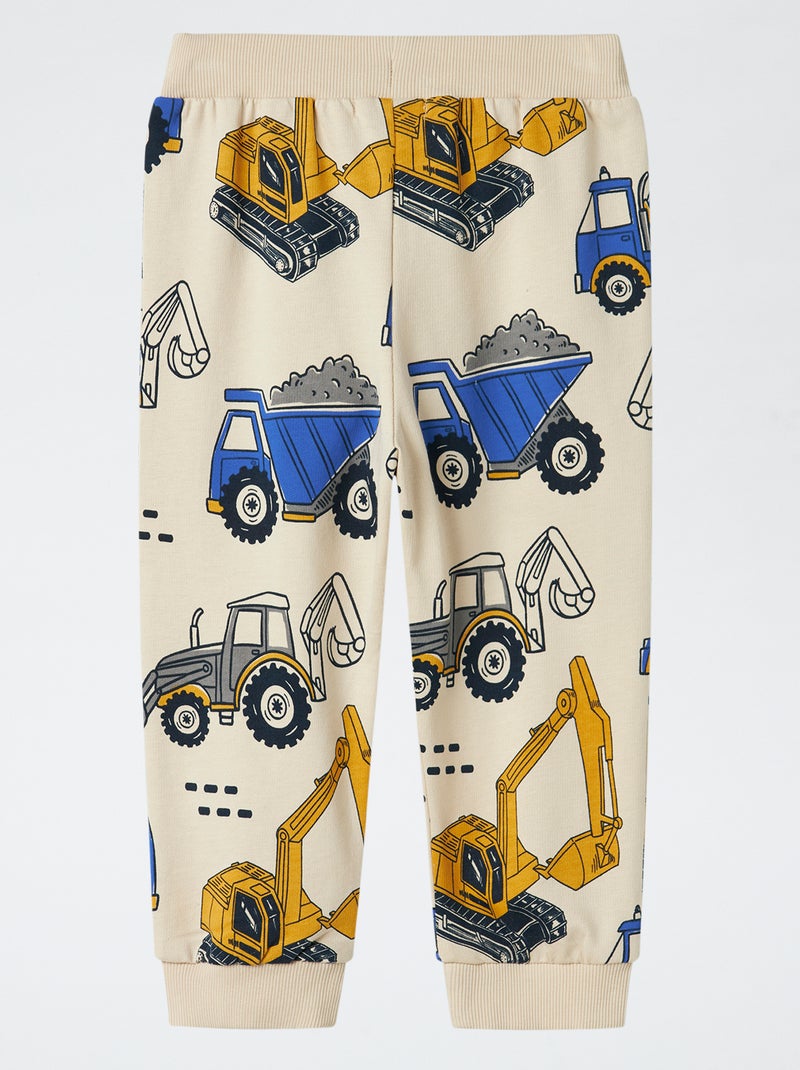 Pantalon de jogging 'Guppy' Beige - Kiabi