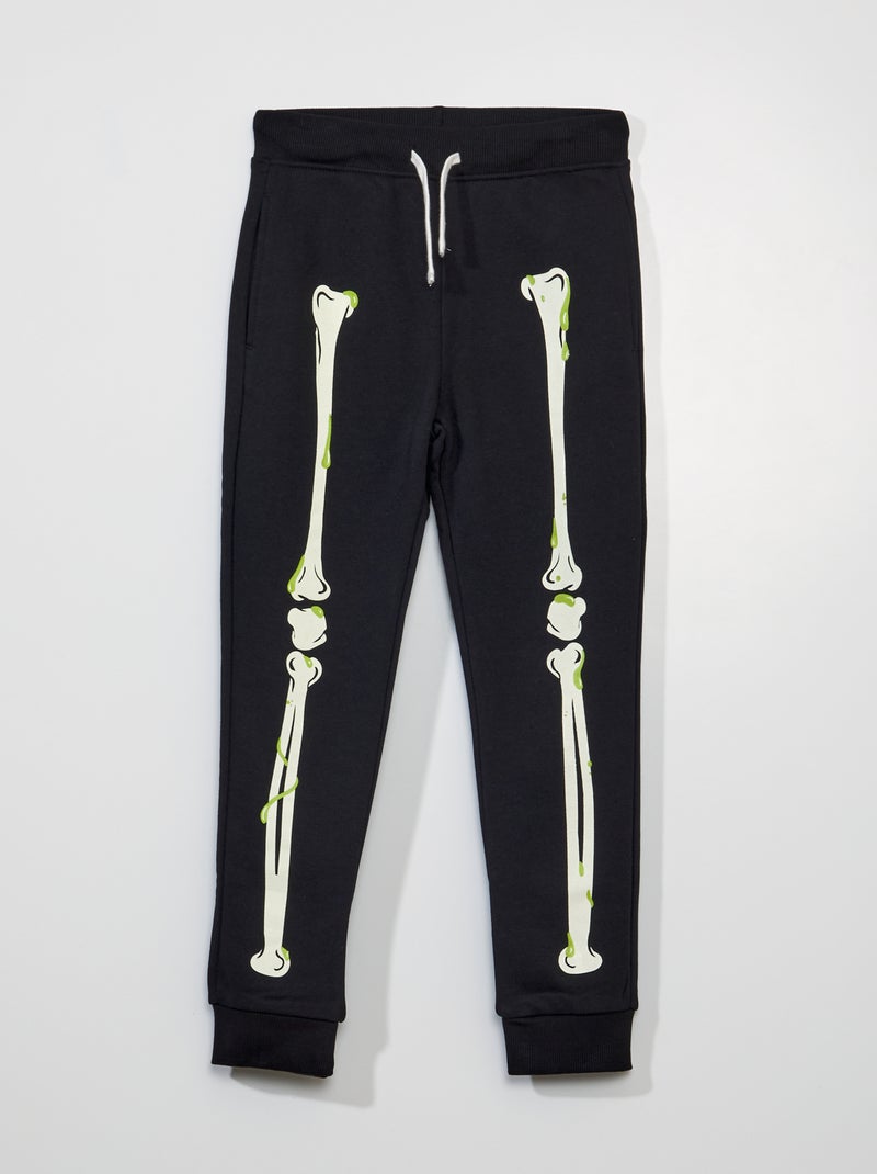 Pantalon de jogging 'Halloween' Noir - Kiabi