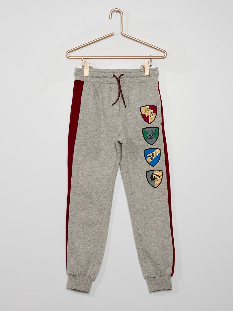 Pantalon de jogging 'Harry Potter' gris chiné - Kiabi