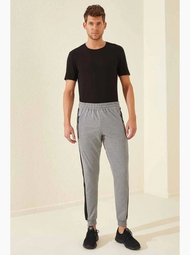 Pantalon de jogging homme à imprimé texte tommy Gris - Kiabi