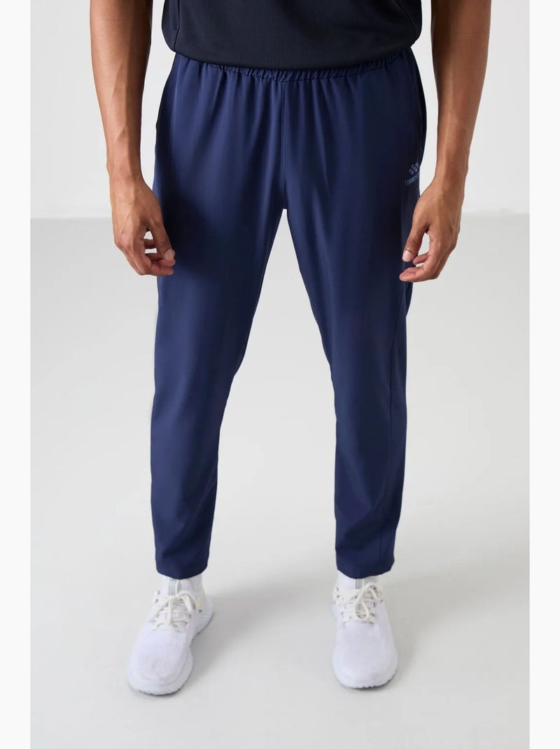Pantalon de jogging homme à jambe droite, sans coutures tommy Bleu marine - Kiabi